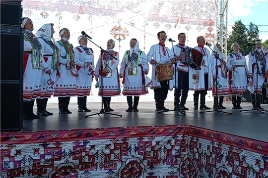 Наши коллективы на Всечувашском Акатуе