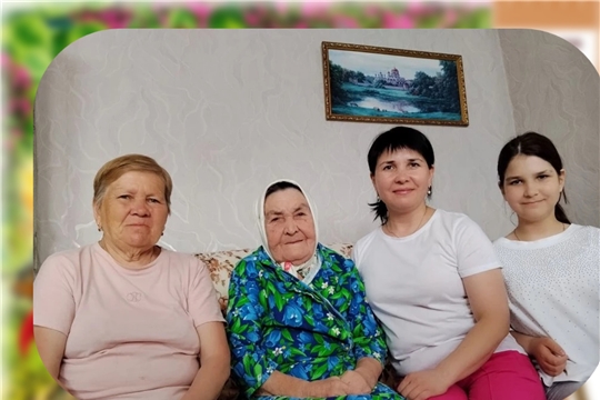 Участие в республиканской акции "Чтение семейного масштаба : сказки народов России" (Сугайкасинская сб)