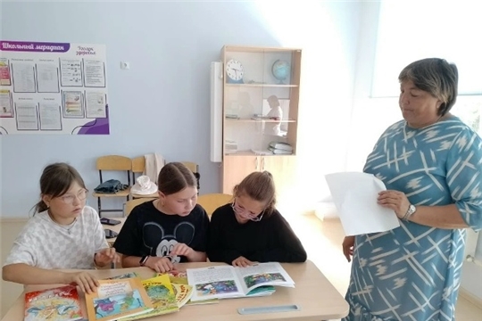 Литературный квест "Чăвашла вулама манар мар!" (Новоурюмовская сб)