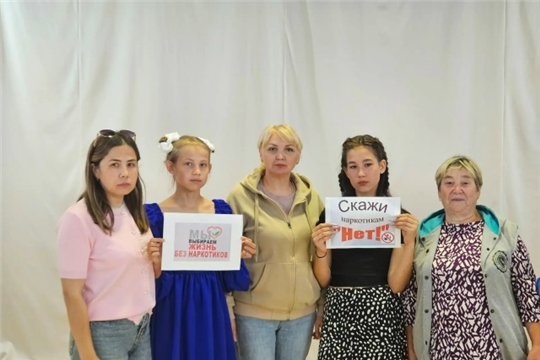 Беседа «Да — здоровью! Нет — наркотикам!» (Малобикшихская сб)