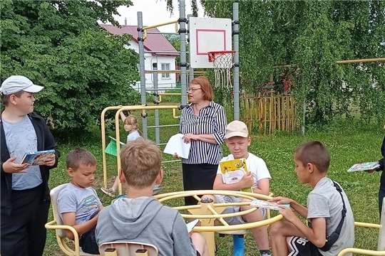 Литературная беседка «Читаем друг другу – читаем по кругу» (Чагасьская сб)