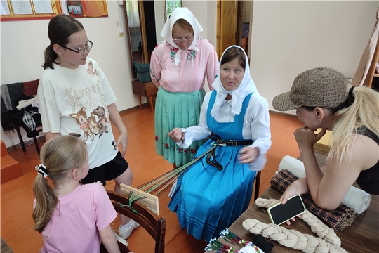 Урок традиционных ремесел «Нить преемственности» (Новочелкасинский ПВ)