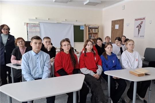 Литературная встреча "Читаем и создаем вместе с Первыми" в Санкинской сельской библиотеке