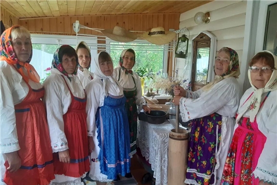 Краеведческий час «Чувашские блюда» в Мочейской сельской библиотеке