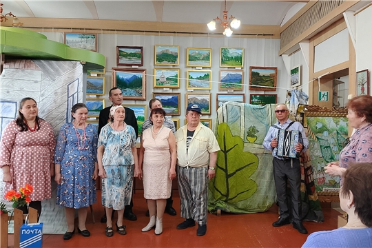 «Сцена в музее: Çěнě ěмěр мыскари»