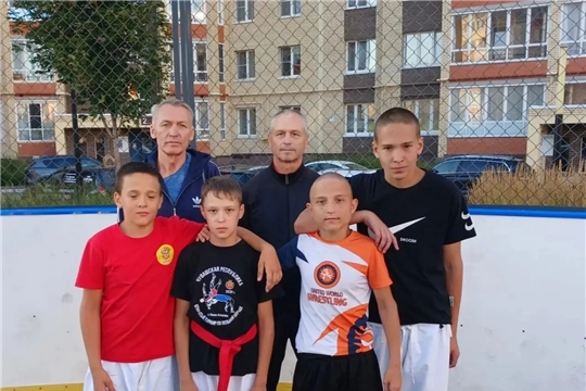 Показательные выступления по национальному виду спорта "Керешу"