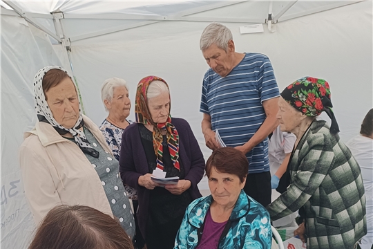 Выездной прием в Бахмутове