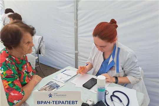 «Пункт здоровья» в селе Ряпино: забота о здоровье жителей Порецкого МО продолжается