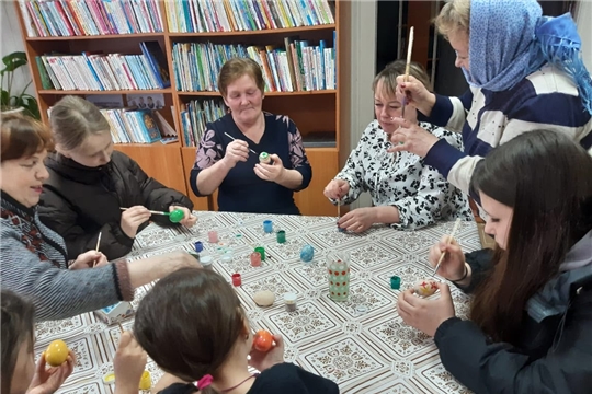 В Черепановском СДК проведён мастер-класс "Пасхальное яйцо" 