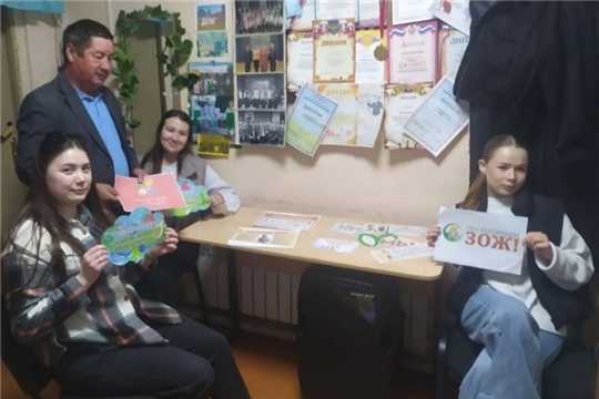 В Питеркинском СДК проведена беседа на тему "Мы выбираем ЗОЖ"
