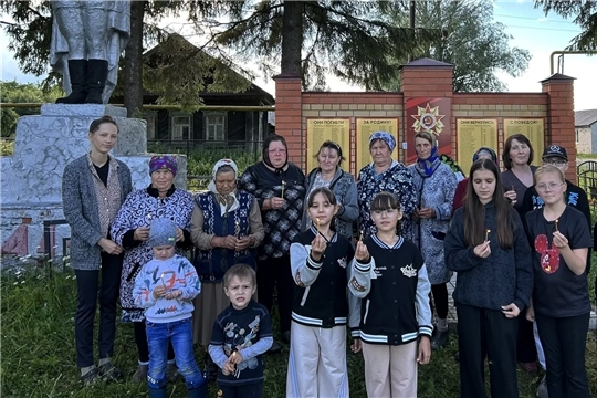 Жители деревни Верхнее Аккозино почтили память тех, кто ушёл на фронт и уже никогда не вернулся