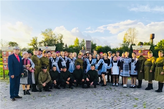  В парке 50-летия Победы села Красные Четаи прошла акция «Свеча памяти»