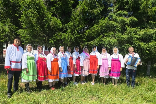 Фольклорный праздник «Хӑна юрри» - «Гостевая песня» провели работники Староатайского СДК