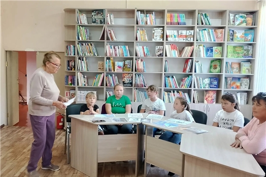 Работники Питеркинского СДК провели беседу "Памяти жертв Беслана"