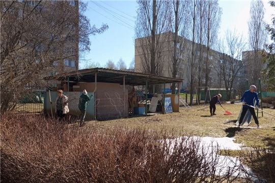 Сегодня, 16 апреля, в нашем детском саду состоялся традиционный весенний субботник