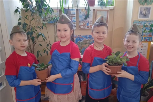 Акция «Цветок ветерану» в рамках проекта «Помним, чтим, гордимся!»