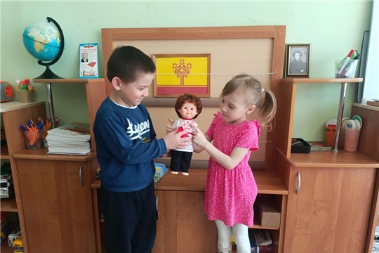 Занятие, посвящённое чувашским орнаментам