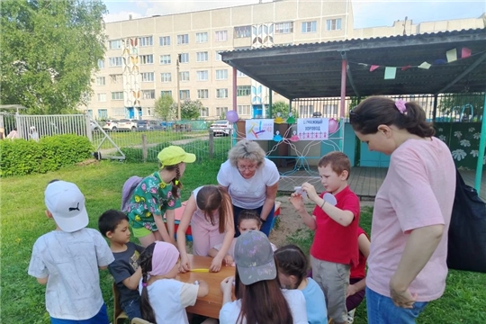 Игровая локация «Бумажный хоровод»