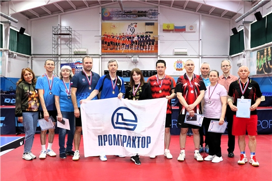 Настольный теннис стал третьим видом спорта в зачет XXV Спартакиады Чувашрессовпрофа