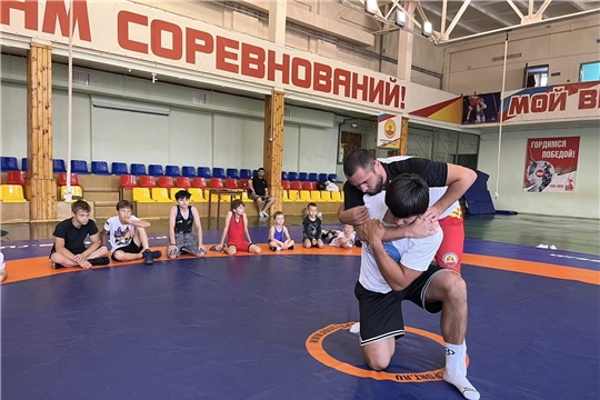 Открытый мастер-класс по вольной борьбе в СШОР № 5 им. В.Н. Кочкова