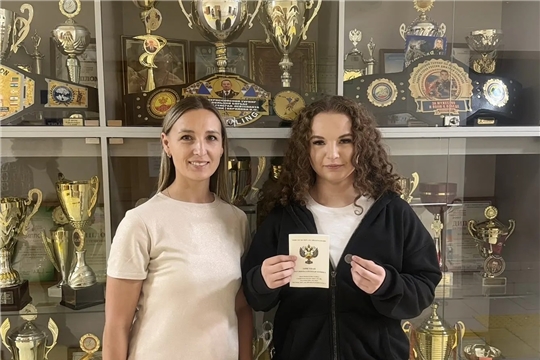 Новая ступень в спортивной карьере: Евгения Баранова получила первый спортивный разряд