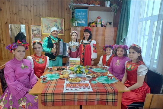 Праздничное мероприятие «Гуляй масленица!» (Трёхбалтаевская с/б)