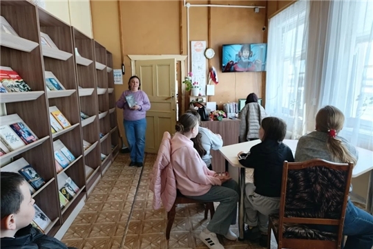 Экскурсия в библиотеку (Трёхбалтаевская с/б)