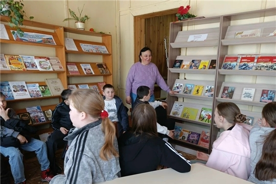 День новой литературы для юных читателей в рамках Недели детской книги (Трёхбалтаевская с/б)