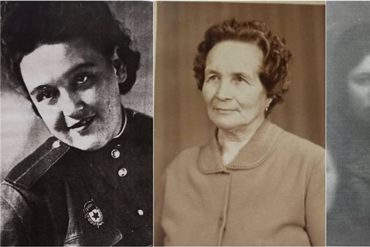 Падиарова (Журавлева) Варвара Игнатьевна, Терентьева Серафима Ивановна, Муравьева Раиса Петровна -участники Великой Отечественной войны (Трёхизб-Шемуршинская с/б) 
