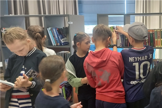Игра-навигатор «Охота за книгами» в рамках проекта Главы Чувашской Республики Олега Николаева «Яркое лето Чувашии»