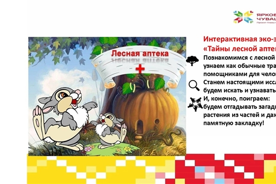 Бичурга-Баишевская библиотека в рамках проекта Главы Чувашской Республики Олега Николаева «Яркое лето Чувашии» приглашает на мероприятие «Откроем вместе тайны лесной аптеки!»