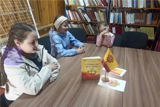 Познавательный час «Малая Родина моя» в рамках проекта Главы Чувашии Олега Николаева «Яркое лето Чувашии» (Трёхбалтаевская с/б)