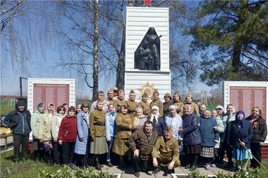 Марафон «Песни военных лет» отзвучал в Шемуршинском муниципальном округе!