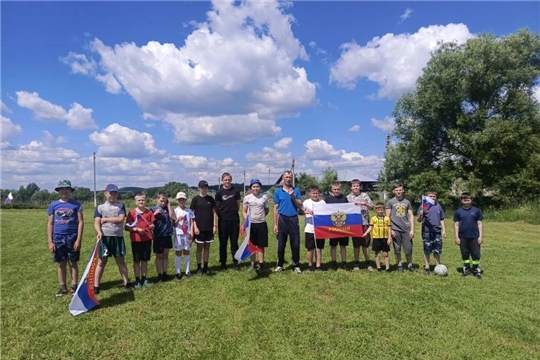 В День России 12 июня на территории Чукальской земли прошёл товарищеский матч по футболу.