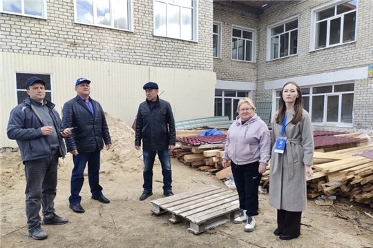 Капитальный ремонт в МБОУ «Карабай Шемуршинская СОШ»