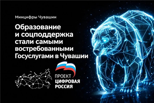 Более 55 тысяч заявлений подали жители Чувашии на Госуслугах с начала года