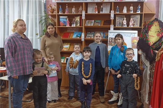 Городская детская библиотека им. С. Я. Маршака подарила своим читателям настоящий масленичный праздник