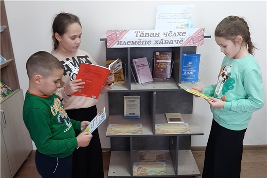 Познавательный час «Родной язык, как ты прекрасен» в Нижнекумашкинской сельской библиотеке