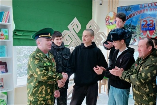 Теплые встречи в Юманайской библиотеке