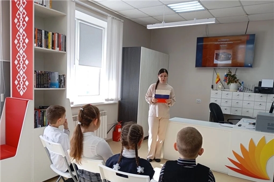 Видео-презентация «Первая печатная книга» в Торханской сельской библиотеке