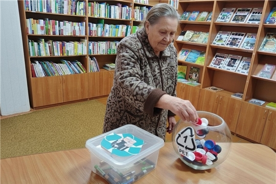 Экологический клуб "Любовь к природе в каждой книжке": собираем крышки и батарейки