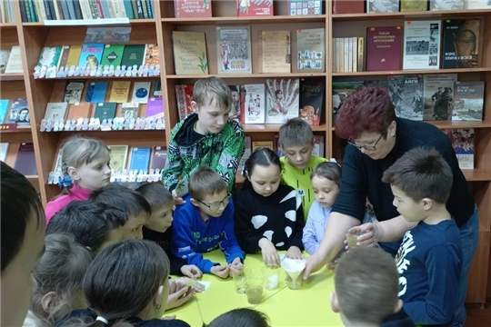 Экологическое мероприятие "Зелёный квест: Спасаем природу!" прошло в городской библиотеке им. М. Сеспеля 