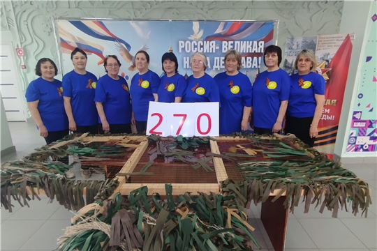 Волонтёры «Халӑхпа пӗрле» Ходарского сельского поселения изготовили 270 защитных костюмов «Леший» для участников специальной военной операции