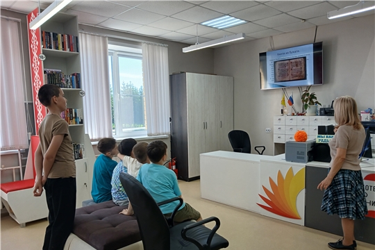  «От глиняной таблички к печатной страничке»- познавательный час в Торханской сельской библиотеке