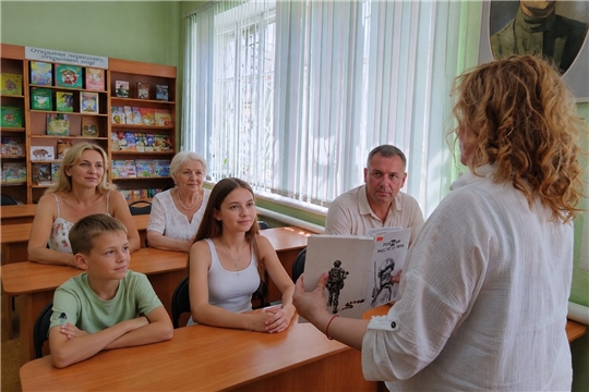 В городской библиотеке им. М. Сеспеля прошел информационный час "Герои Z" 
