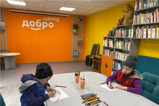 Час творчества в Шумерлинской сельской библиотеке