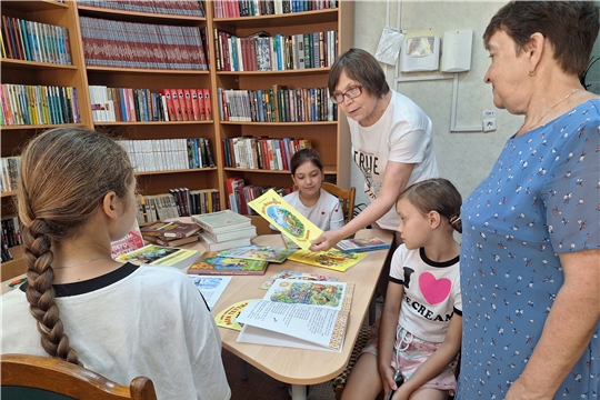 Городская библиотека им. Г. Н. Айги присоединилась к Единому Дню чувашской книги, посвящённой 155-летию создания новой чувашской письменности