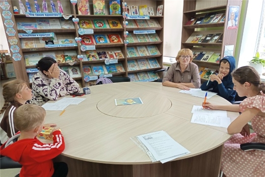 Путешествие по сказкам Пушкина в Русско-Алгашинской сельской библиотеке