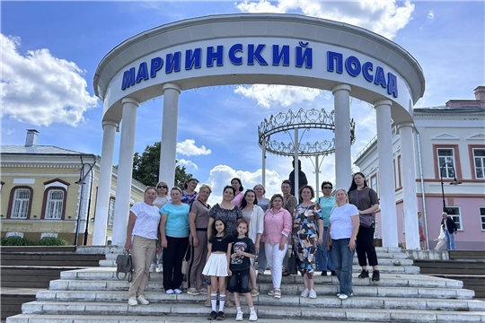 Профессиональная поездка в Мариинский Посад сотрудников библиотек Шумерлинского муниципального округа