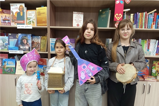Фольклорный праздник в Русско-Алгашинской сельской библиотеке